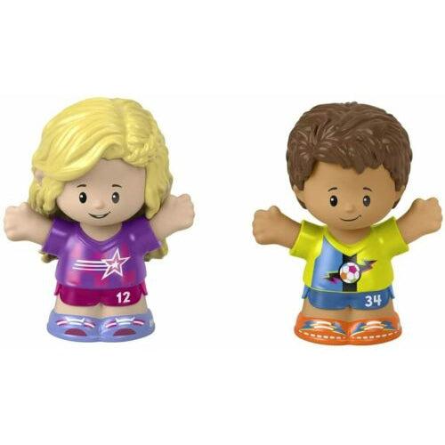 Fisher Price-Fisher-Price Little People Figure 2 Pack-HBW71-Sports Friends-Legacy Toys