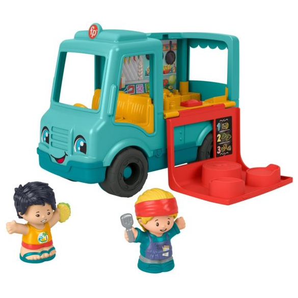 Fisher Price-Fisher-Price Little People Large Vehicle Assortment-GTT73-Food Truck-Legacy Toys