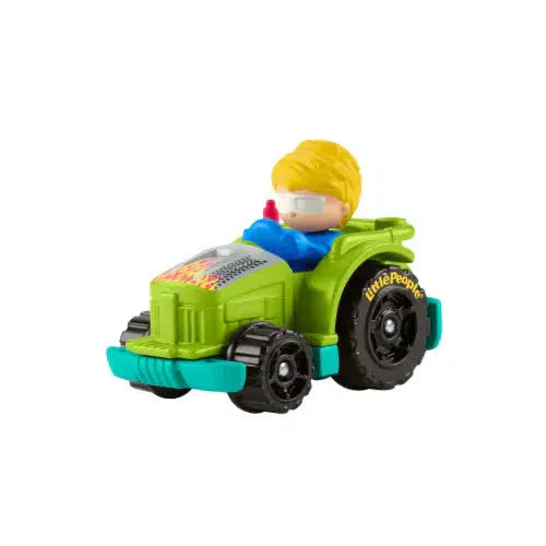 Fisher Price-Fisher-Price Little People - Wheelies Vehicles-GMJ22-Racing Tractor-Legacy Toys