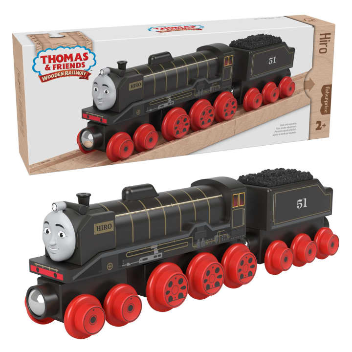 Thomas & Friends Wooden Railway - Hiro Engine and Coal-Car