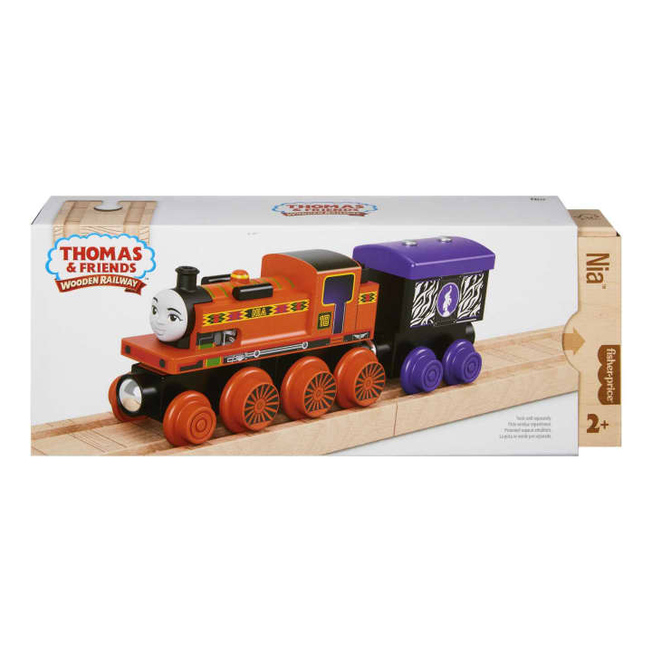 Thomas & Friends Wooden Railway - Nia Engine and Car