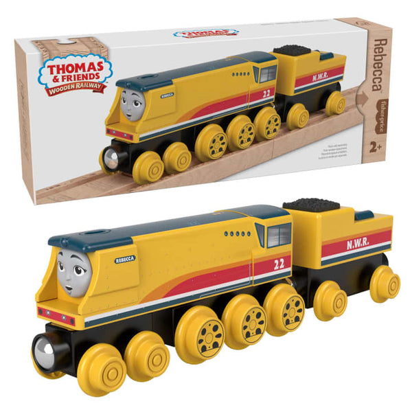 Thomas & Friends Wooden Railway - Rebecca Engine and Coal-Car