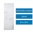 McKesson White Abdominal Pad - Sterile 8 X 10 Inch - 24 Per Box