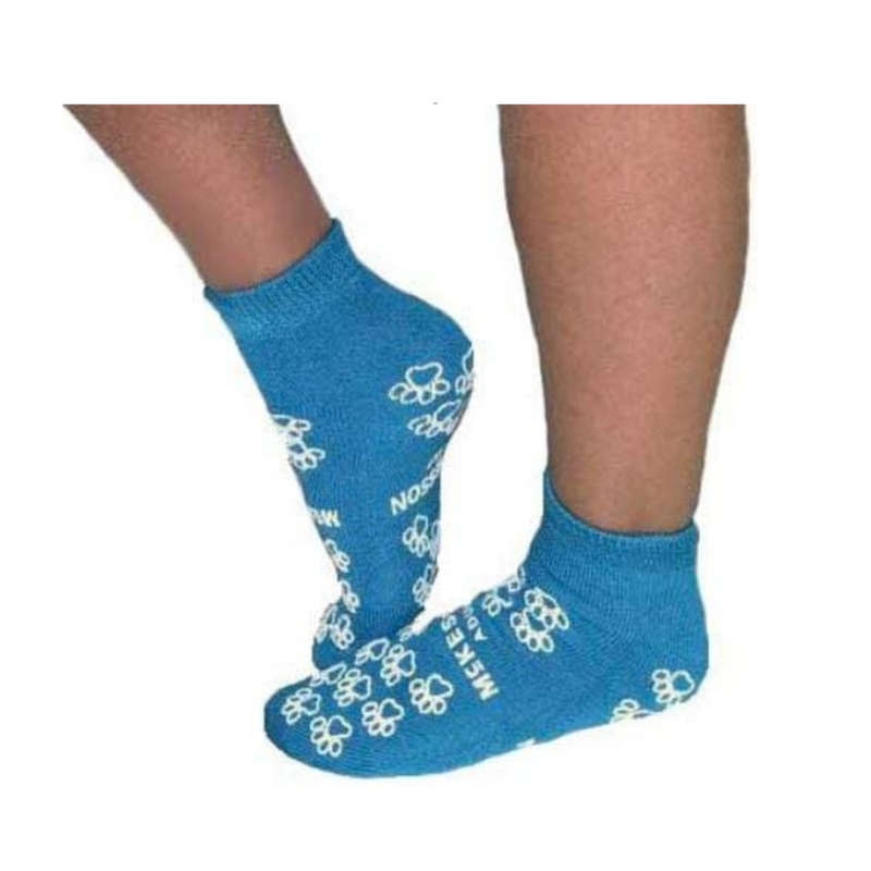 Mckesson Terry Cloth Slipper Socks with Non-Skid Tread